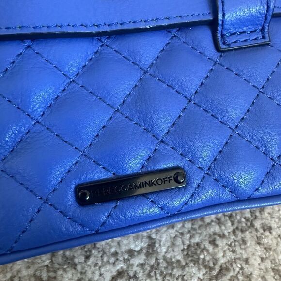 Rebecca Minkoff Mini Affair Ultraviolet Quilted Fanny Pack - Picture 7 of 9
